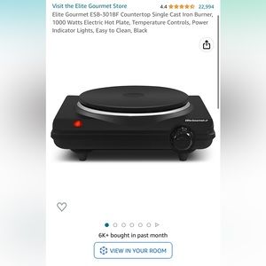 Electric Burner